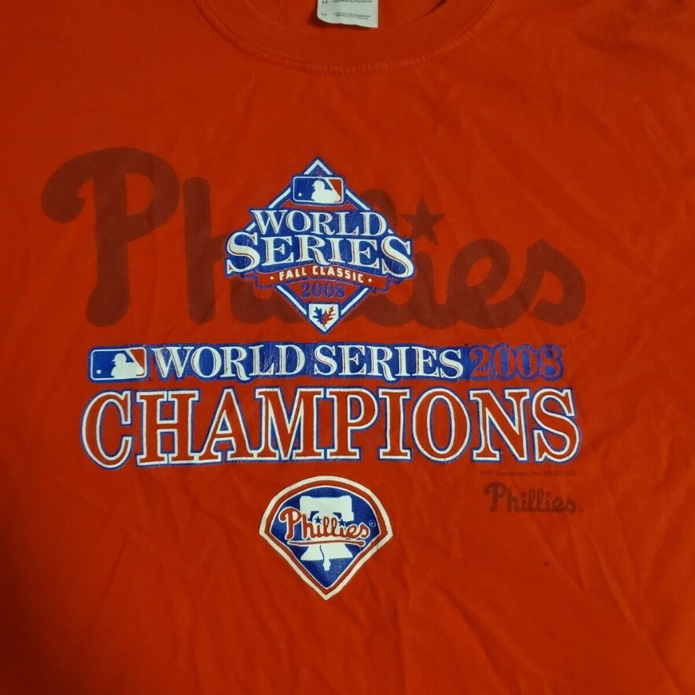 Philadelphia Phillies World Series T Shirt Red